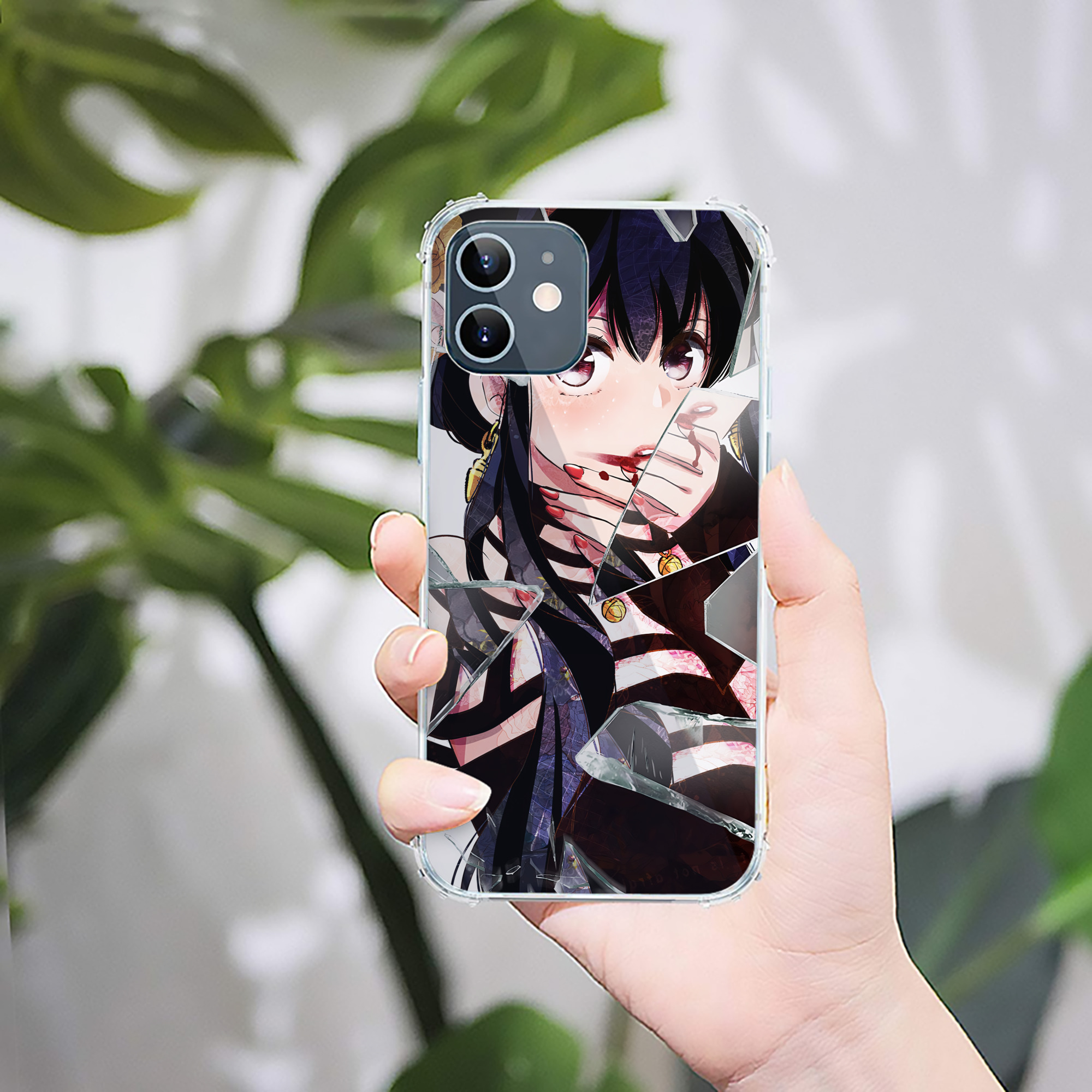 （画像用） SPY×FAMILY间谍家家酒 【iPhone 12シリーズ対応】透明スマホケース（クリアソフトケース）